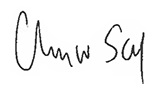 Signature of Charles W. Scharf