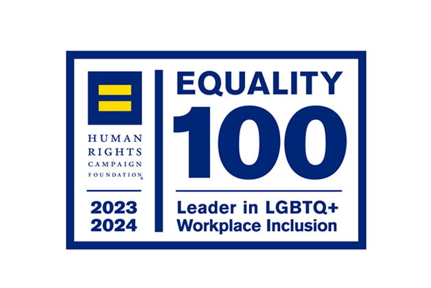 HRC Leader in LGBTQ+ Workplace Inclusion logo