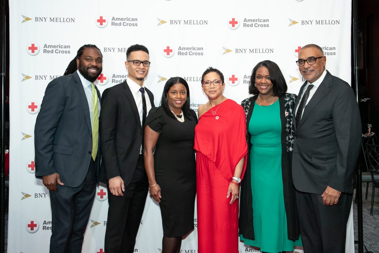 BNY Mellon employees at the American Red Cross Gala 2023
